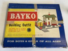 Bayko vintage toy building set boxed