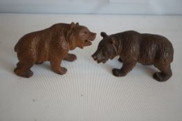 2 black forest bears
