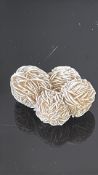 Selenite Desert Rose Mineral Specimen