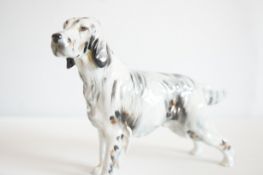 Royal Doulton English setter dog HN1050