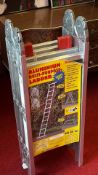 Aluminium multi-purpose folding ladder, Vario 360