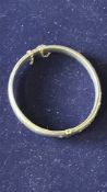 Silver bangle