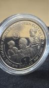 2002 Republic of sierra Leone 1 dollar silver coin