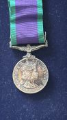 Military medal for campaign service 242222045S/G F