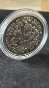 2002 Republic of sierra Leone 1 dollar silver coin