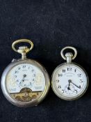 Jovis 8 day pocket watch together with West end wa