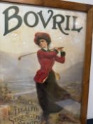 Bovril advertising framed print 66 cm x 48 cm size