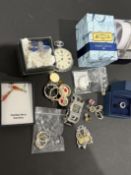 Unsorted collection of costume jewellery & others