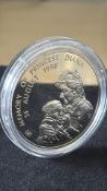 1998 Bank of Zambia silver coin