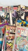 Collection of about 50 Marvel comic books, 1980s–90s