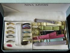 Nina Myers gift box watch set
