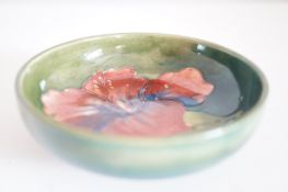Moorcroft hibiscus small bowl