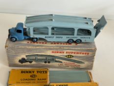 Dinky supertoys car transporter - unplayed conditi
