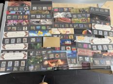Collection of royal mail presentation packs