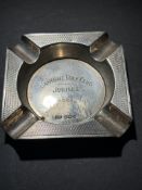 Silver ashtray Bramhall golf club jubilee 1955, Fu
