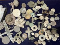 Collection of metal detector finds