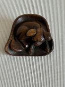 Oriental netsuke wooden