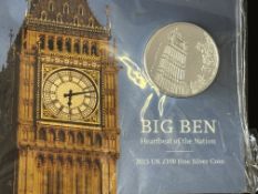 Big Ben Heartbeat of the nation 2015 UK £100 fine