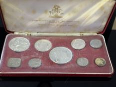 Commonwealth of the Bahamas proof set with box & p
