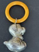 Dog teething ring