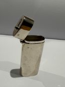 Silver hallmarked cocktail stick holder weight 79g