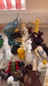 Vintage Avon figural perfume bottle collection (c.1970sâ€“80s, ~40 pieces)