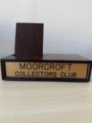 Moorcroft collectors club display stand 26 cm wide