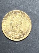 1893 Victorian sovereign, Sydney mint