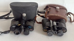 Swift â€œApollo Mk IIâ€ 8Ã—30 and â€œTritonâ€ 7Ã—35 binoculars with cases