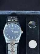 Gents Sekonda day/date wristwatch boxed