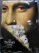 The Davinci code movie poster - tear near edge 96 cm x 68 cm