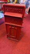 British cast-iron EIIR Post Office wall post box