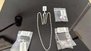 Gemporia naturally lavender cultured pearl sterlin