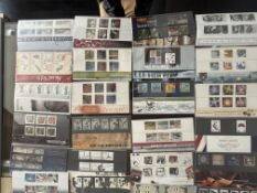 Collection of Royal Mail mint presentation packs