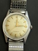 Gents Cyma navy star vintage mechanical watch