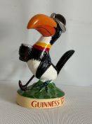 Cast iron Guinness toucan miner hat