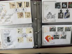 An album of first day covers 1992-1997