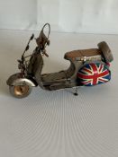 Metal union jack scooter