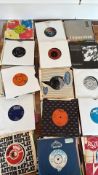 Collection of 7-inch vinyl singles, 1960sâ€“1980s