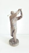 Limited edition golfer 655/3000 signed