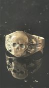 WWII German waffen SS ring - cut