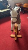 Mulholland & Bailie plush rocking horse