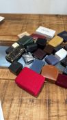 Collection of assorted jewellery presentation cases, c.30 pcs