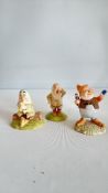 3 Doulton dwarfs