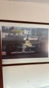 Peter Sissons & Nigel Mansell signed limited edition print 