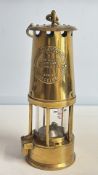 Protector Lamp & Lighting Co. brass Type 6 minerâ€™s safety lamp