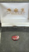 Toyota enamel lapel pin in Garrard case