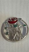 Silver Charles Rennie Mackintosh brooch
