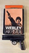 Webley & Scott Ltd .22 air pistol with original bo
