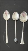 3x Silver spoons